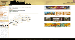 Desktop Screenshot of mapy.hrady.sk